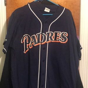 Padres cotton baseball jersey